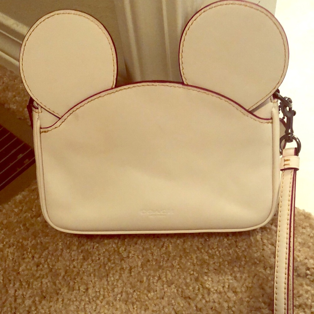 Coach Disney edition leather clutch